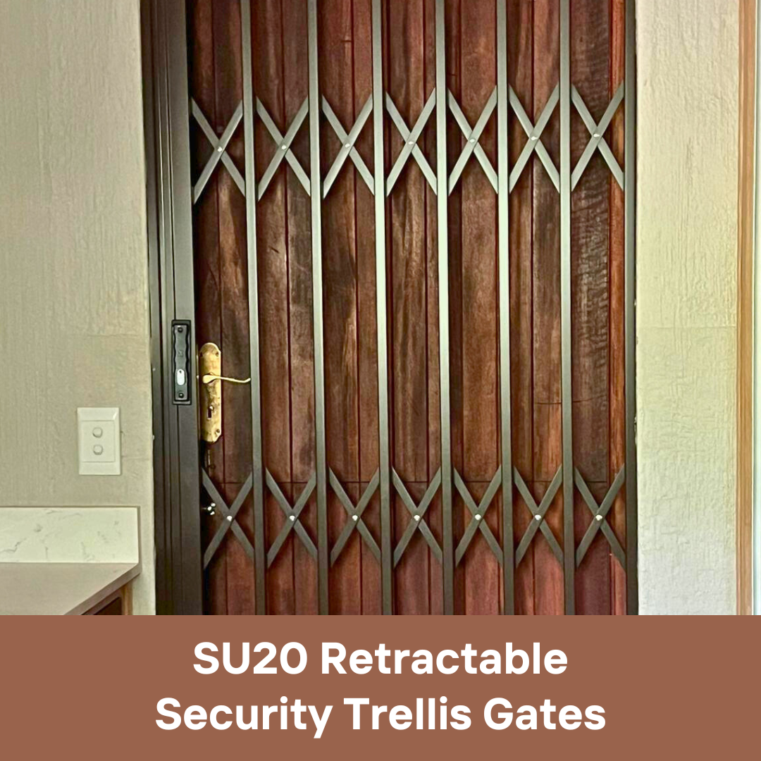 SU20 Retractable Security Trellis Gates