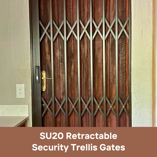 SU20 Retractable Security Trellis Gates