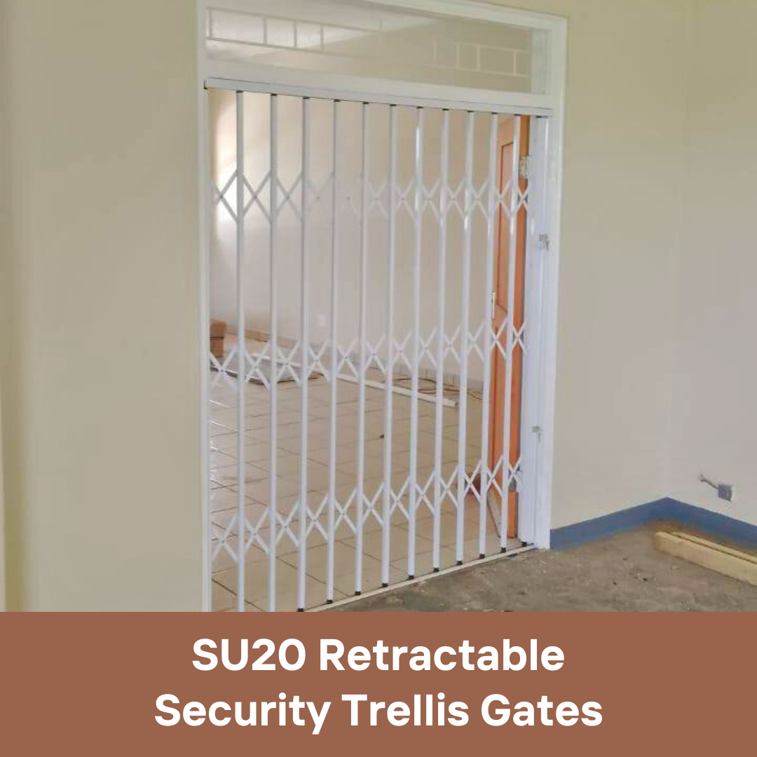 SU20 Retractable Security Trellis Gates