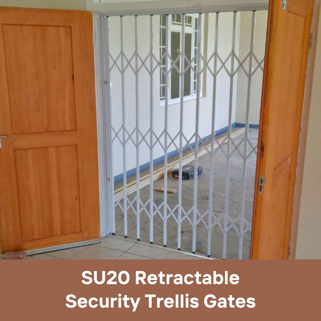 SU20 Retractable Security Trellis Gates