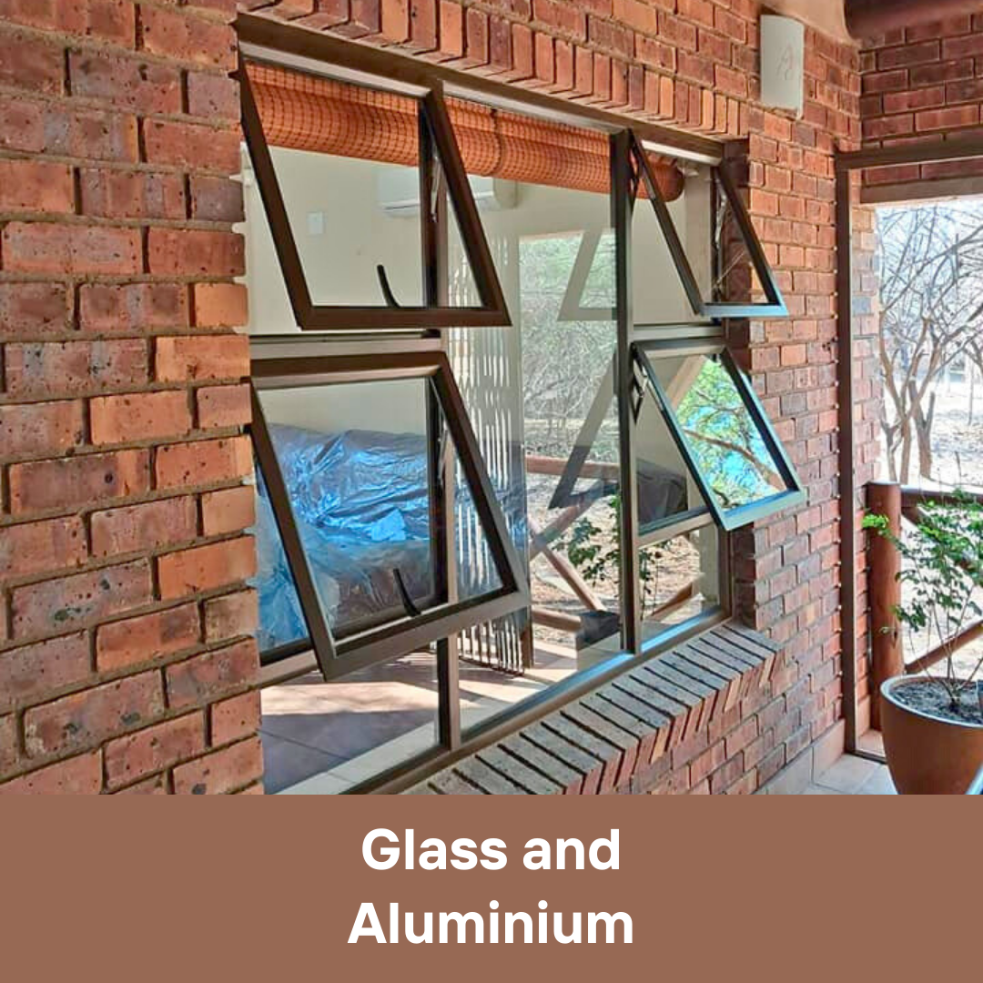 Glass and Aluminium