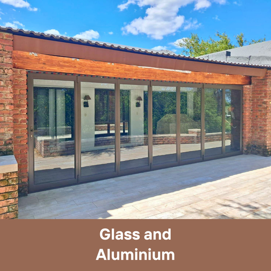 Glass and Aluminium