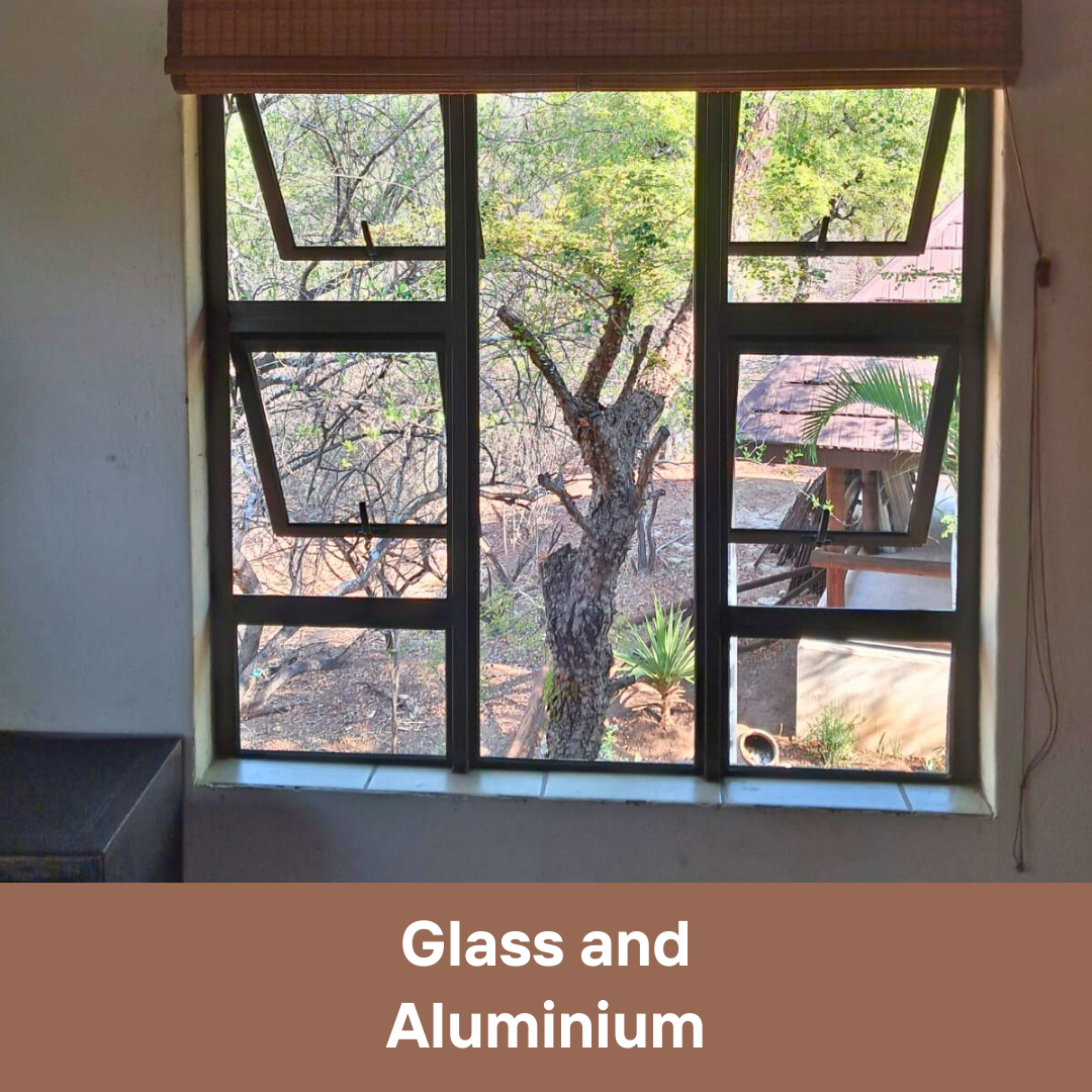 Glass and Aluminium